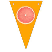 Orange, Grapefruit und Lemon Wimpelkette (Erste Fahne)