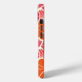 Orange & Grapefruit Zitrusfrüchte Muster Case-Mate iPhone Hülle (Rückseite / Links)