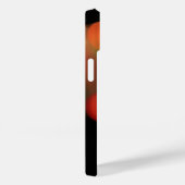 ORANGE GRAY QUANTUM BUBBBLES Abstrakt Case-Mate iPhone Hülle (Rückseite / Rechts)