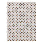 Orange Green Black Pattern Tischdecke (Vorderseite)