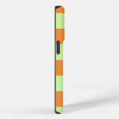 Orange Green Citrus Checkered Gingham Pattern Case-Mate iPhone Hülle (Rückseite / Rechts)