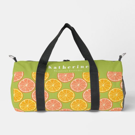 Orange Green Duffle Bag (Vorderseite)