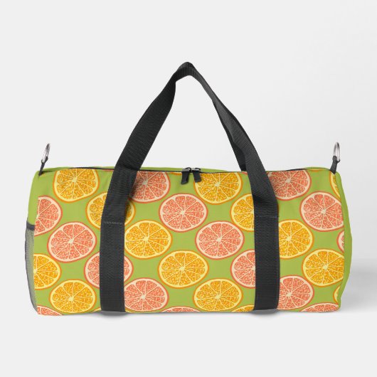 Orange Green Duffle Bag (Rückseite)