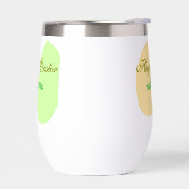 Orange Green Ei Happy Oaster fügen Sie den Namen N