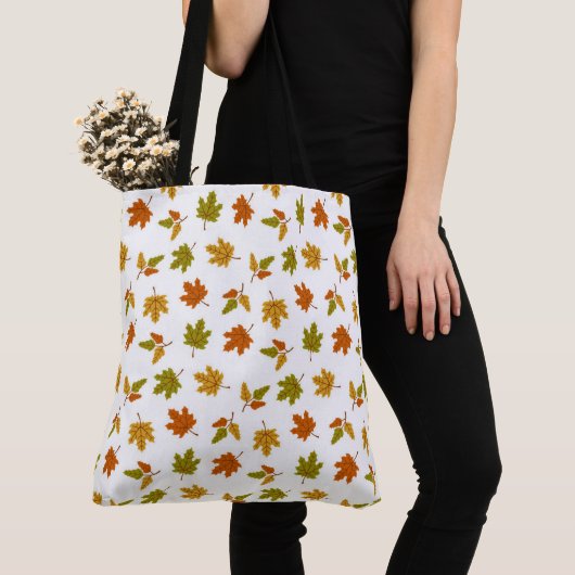 ORANGE GREEN GOLD AUTUMN LEAVES TASCHE (Von Nahem)