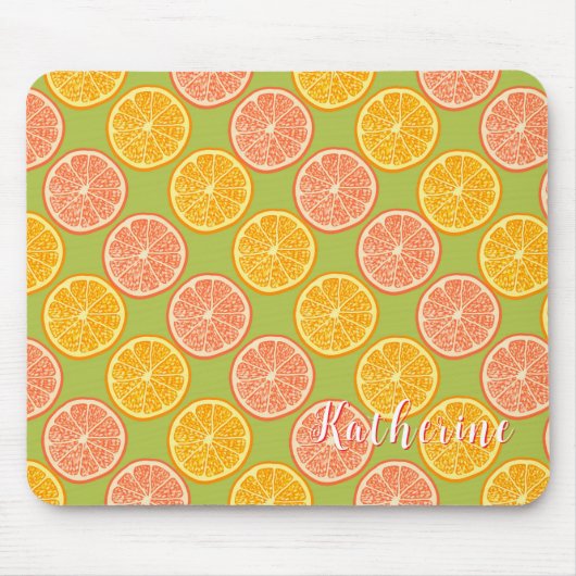 Orange Green Mousepad (Vorne)