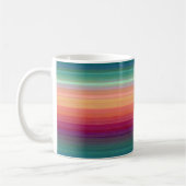 Orange Green Ombre Kaffeetasse (Links)