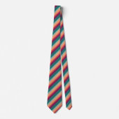 Orange Green Ombre Krawatte (Vorderseite)