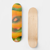 Orange Green Skateboard (Vorderseite)