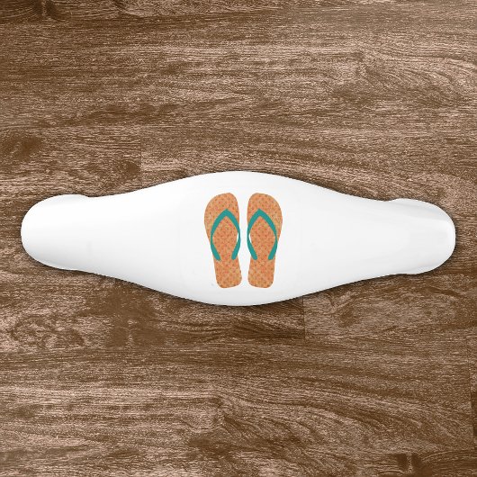 Orange Green Summer Beach Flip Flops Türknopf Keramik Schubladengriff