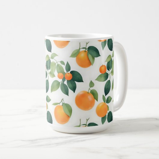 Orange Green Tasse (VorderseiteRechts)