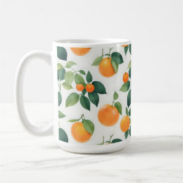 Orange Green Tasse