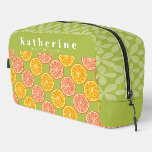 Orange Green Waschbeutel (Rechte Ecke)