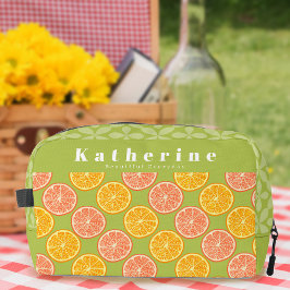 Orange Green Waschbeutel