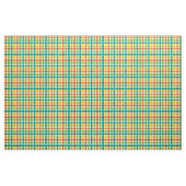 Orange Green & Yellow Summer Rainbow Kariert / Tar Stoff (Fat Quarter (45,7 x 55,9 cm))