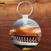 Orange Grille Schlüsselanhänger (Vorderseite)