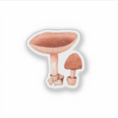 Orange Grisette (Amanita crocea) Aufkleber (Vorderseite)