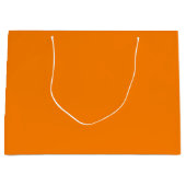 Orange große Geschenktasche Große Geschenktüte (Vorderseite)