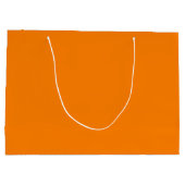 Orange große Geschenktasche Große Geschenktüte (Rückseite)
