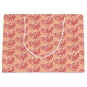 Orange Große Geschenktüte (Vorderseite)