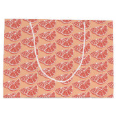 Orange Große Geschenktüte (Rückseite)