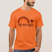 Orange großer Hurt-Regenbogen-T - Shirt (Vorderseite)