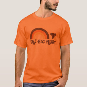 Orange großer Hurt-Regenbogen-T - Shirt