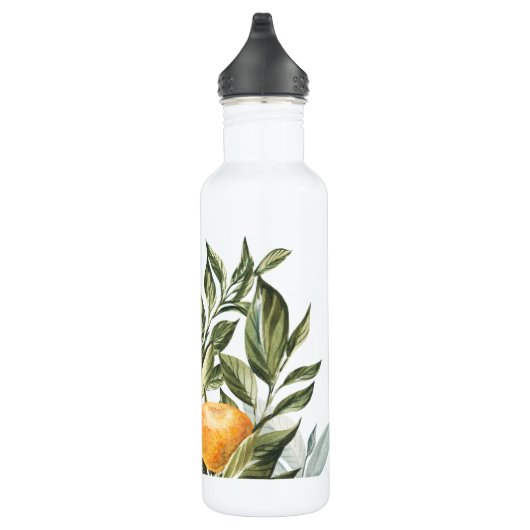Orange Grove Citrus Botanical Edelstahlflasche (Rechts)