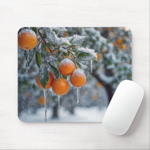 Orange Grove, gefroren Mousepad