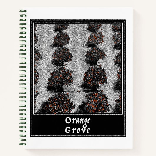Orange Grove Notizblock (Vorderseite)