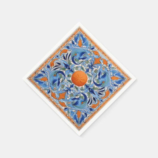 Orange Grove Serviette (Ecke)