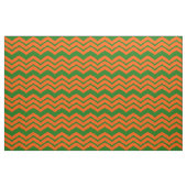 Orange Grüne Chevron-Zickzack-Design Stoff (Fat Quarter (45,7 x 55,9 cm))