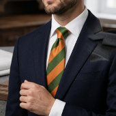 Orange Grüne Kombination Krawatte