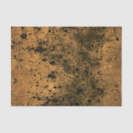 Orange Grunge Seidenpapier (Vorderseite)