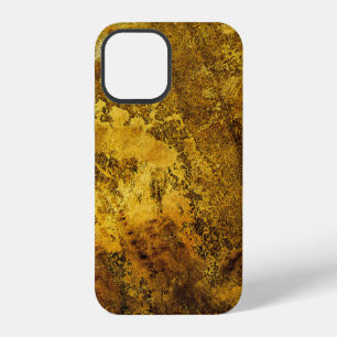 Orange Grunge-Texturabstract,alt,antiqu,art, iPhone 12 Hülle