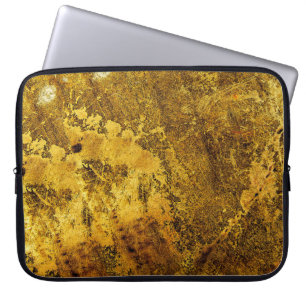 Orange Grunge-Texturabstract,alt,antiquarisch,Kuns Laptopschutzhülle