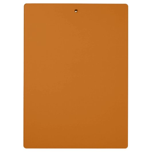 Orange Guana Art Klemmbrett (Rückseite)