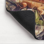 Orange Guana Art Mousepad (Ecke)