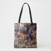 Orange Guana Art Tasche (Vorderseite)