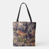 Orange Guana Art Tasche (Rückseite)