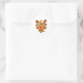 Orange Guardian Angel Art Decal Stickers (Tasche)