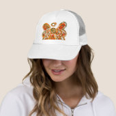 Orange Guardian Angel Custom Art Cap oder Hat Truckerkappe (Beispiel)