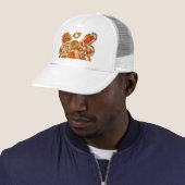 Orange Guardian Angel Custom Art Cap oder Hat Truckerkappe (Beispiel)