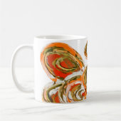 Orange Guardian Angel Custom Art Kaffee Tasse Cup (Links)