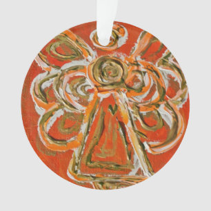 Orange Guardian Angel Ein perfektes Ornament