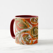Orange Guardian Angel Tasse oder Cup (Vorderseite Links)