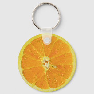 ORANGE-HALF SCHLÜSSELANHÄNGER