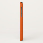 Orange Halloween Flying Witt Phone Case (Hinten/Links)