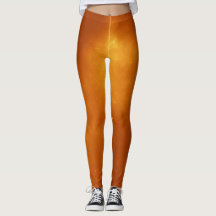 Orange Halloween Leggings