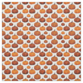 Orange Halloween Pumpkins - Feierliches Herbstmust Stoff (Muster)